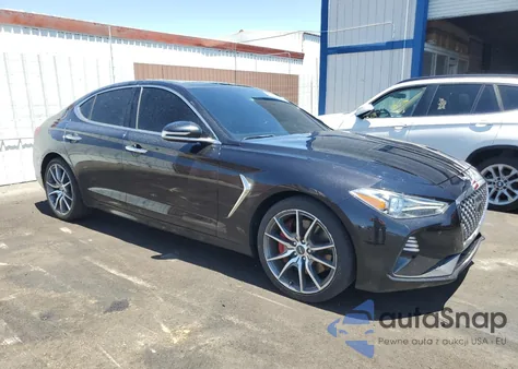 2021 Genesis G70 из США, поврежденный, VIN KMTG74LE1MU071734